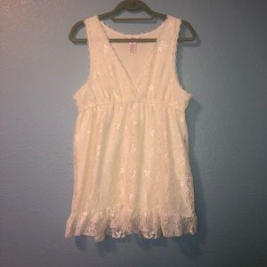 Candies XL Lace Tunic